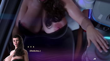 Apocalust gamer showing off her ass and putting it to work