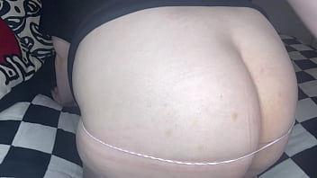 Thick & Curvy Pawg Virgin Slut Snaps Her Ass With A Rubber Band thumbnail