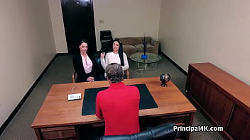 Serena and amirah making principals dick happy