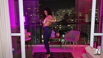 Wife dances in lingerie then fucks me like an animal