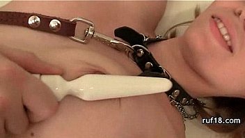 Amateur debutant receives consented rough sex spank