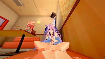 Hatsune gets fucked in all holes pov style