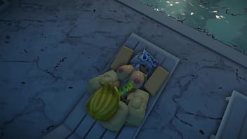 Muscle man bangs a slut so hard