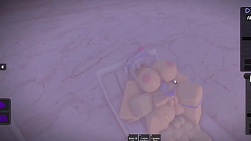 Muscle man bangs a slut so hard