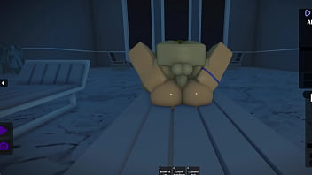 Muscle man bangs a slut so hard