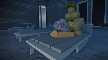 Muscle man bangs a slut so hard