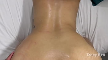 I hit her hard in doggy until i explode in her ass