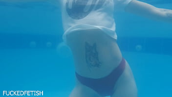 Rock style wet ashley rose