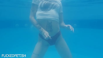 Rock style wet ashley rose