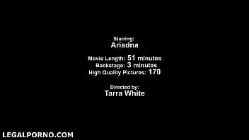 Tarra's anal ariadna gets fisted and banged by massive cock cumswallow and gapes tw001