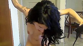 Brunette Riding A Vibrator Front The Webcam thumbnail