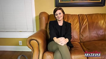 Charming cutie kylie gives a bj and gets pounded to swallow a cum treat