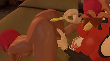 Jam pleasures giovanna in a lesbian scene animated