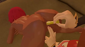 Jam pleasures giovanna in a lesbian scene animated