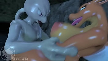 Mewtwo fuck charizard