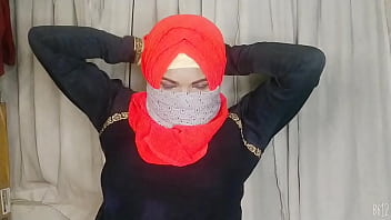 Indiab hijab girl scarf bondage