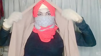 Indiab hijab girl scarf bondage