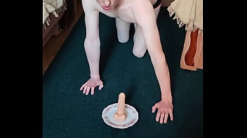 Lanatuls Anal Slut And Whore Riding Dildo On The Floor Moscowfaggot thumbnail