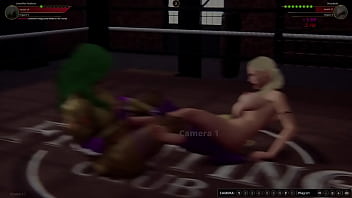 Jennifer vs nezakah nf3d female no rules lesbian combat