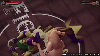 Jennifer vs nezakah nf3d female no rules lesbian combat