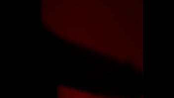 Silhouette jerk tease – watch me stroke for her