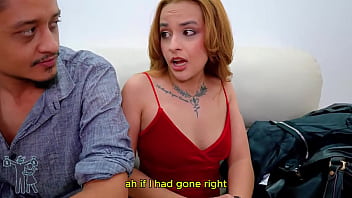 Fucking with two big dicks without a condom taking cum up the ass