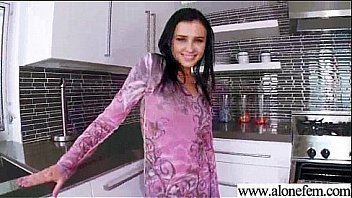 Solo girl get to orgasm with all kind of sex toys video 22