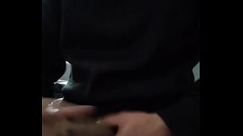 Guy home alone black dick