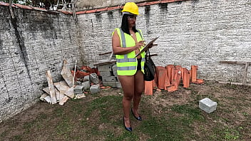 Nicoly gozei pra caralho na obra pra deixar os peões loucos