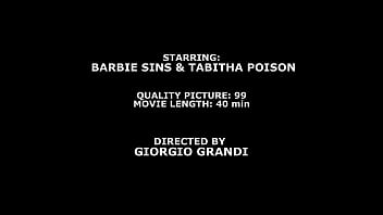 Reload barbie sins & tabitha poison atogm dap no pussy gapes cum in mouth swallow gio1805m