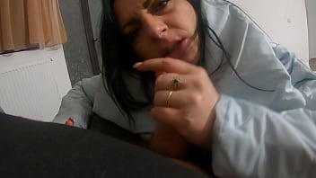 Milfycalla face fuck cum play while wearing a hot long down jacket and slutty clothes 254 preview