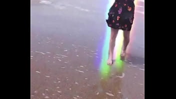 Mommy says come to sunny florida and let's go to the beach and play mommy loves to play in the sun sand and water