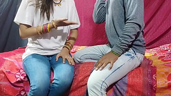 Stepsister taught her small brother how to fuck