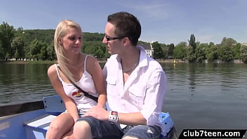 Sa j enjoys sex on a boat