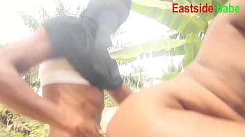 Outdoor fucked with ebony bbc and bbw