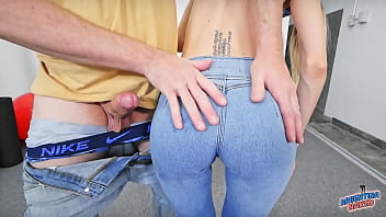 What A Pleasure To Jizz On Those Jeans thumbnail
