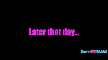 My petite blonde stealing stepsister got fucked