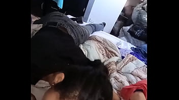 Anal mi hermanastra me chupa el culo para hacerme venir que rico anal