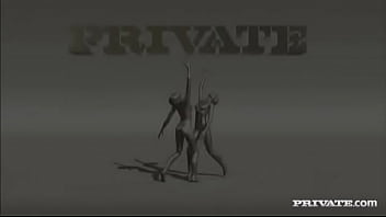 Abelia shows off her brown eye while a dick is in her pierced vagina