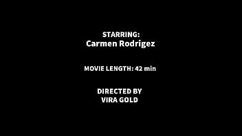 First double penetration for carmen rodriguez with balls deep anal and cum in mouth vg044