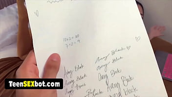 Cute pigtailed stepsis having her first ever taboo fuck