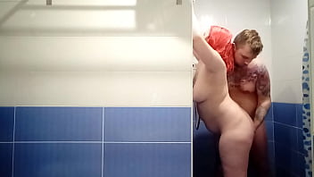 A dude has a huge cumshot when his partner fucks his ass with her fingers