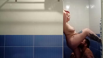 A dude has a huge cumshot when his partner fucks his ass with her fingers