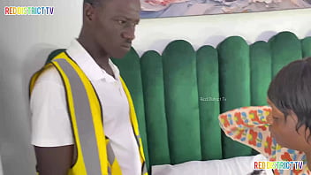 My electrician repaired my ac i paid in kind with my wet pussy