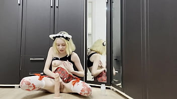 Sexy Cat Girl Rides Huge Dildo And Then Rough Fucked With Passion Teaser thumbnail