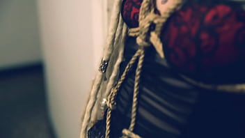 Ballerina foot worship and bondage