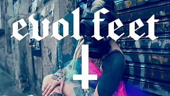 Ballerina foot worship and bondage