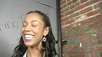 Black girl have surprise gloryhole 29