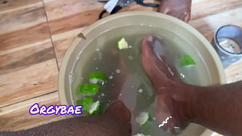 Seductive pedicure teaser