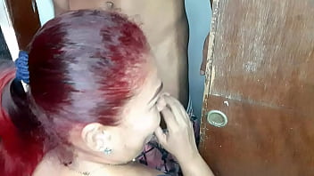 Mature woman cheats on her husband with her neighbor